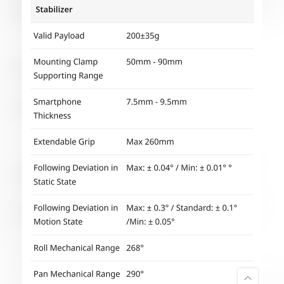 Zhiyun Smooth Xs white smart phone stabilizer gimbal - Picture 5 of 5